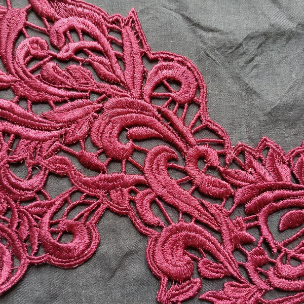 Magenta Resham Work